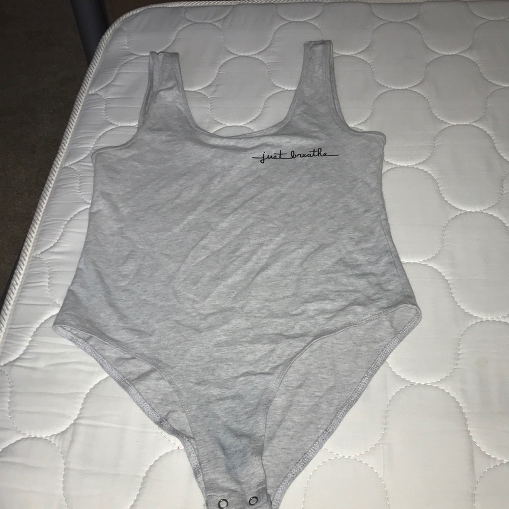 “just breath” bodysuit - Picture 1 of 2